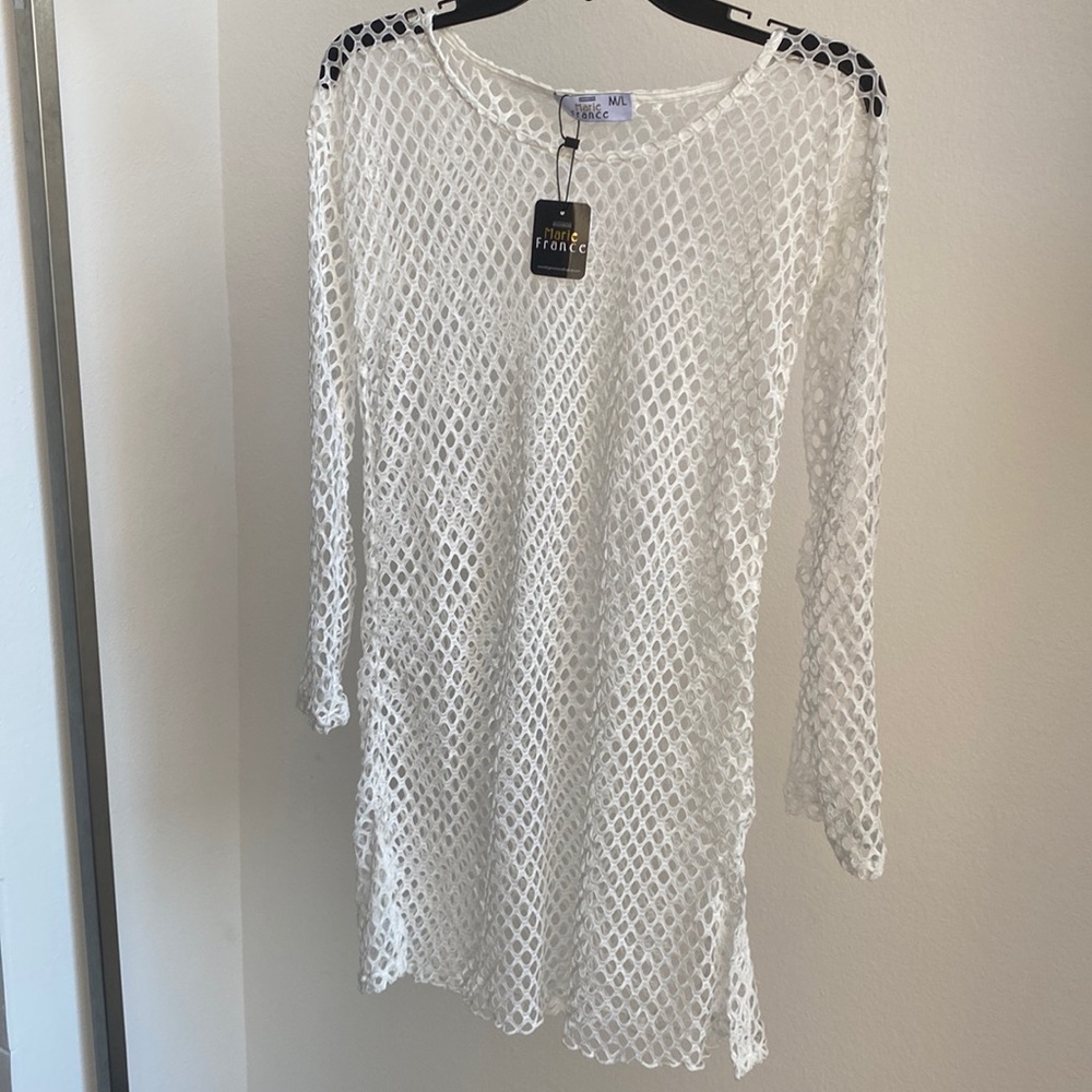 Marie France Beachwear Coverup M/L